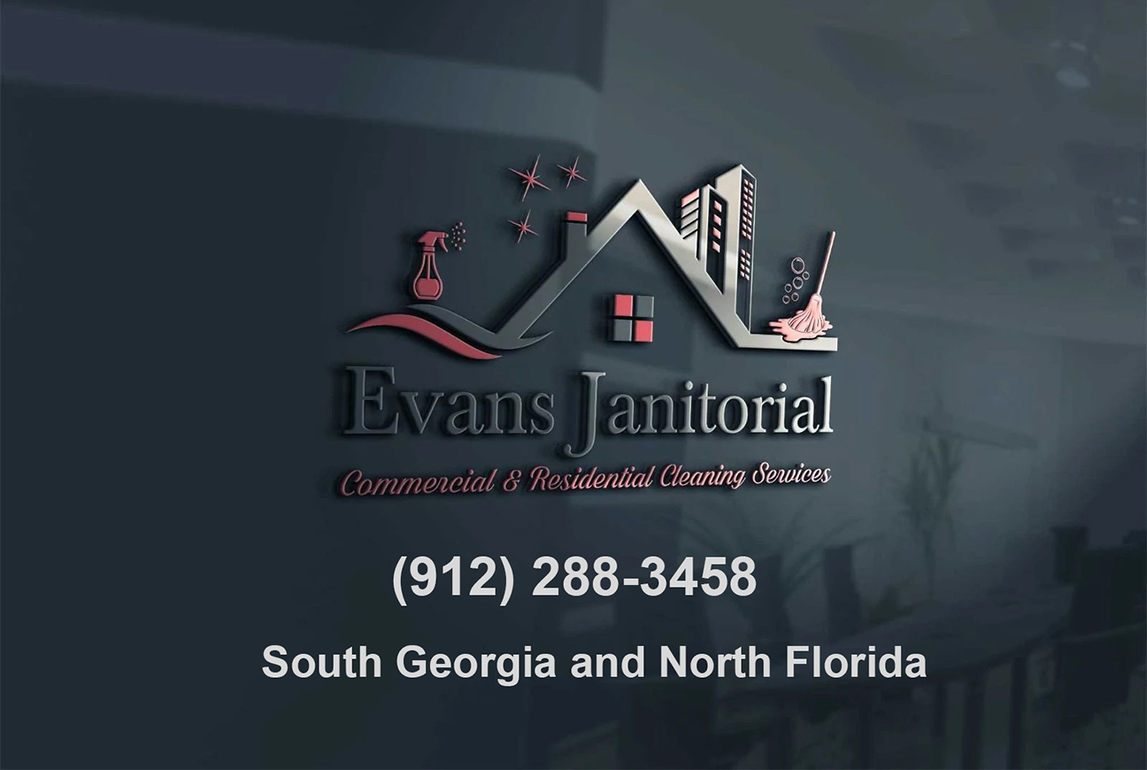 Picture of Evans Janitorial Service sign